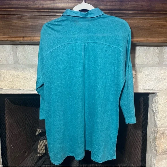 J. Jill 100% Linen Tunic Top - Picture 7 of 11